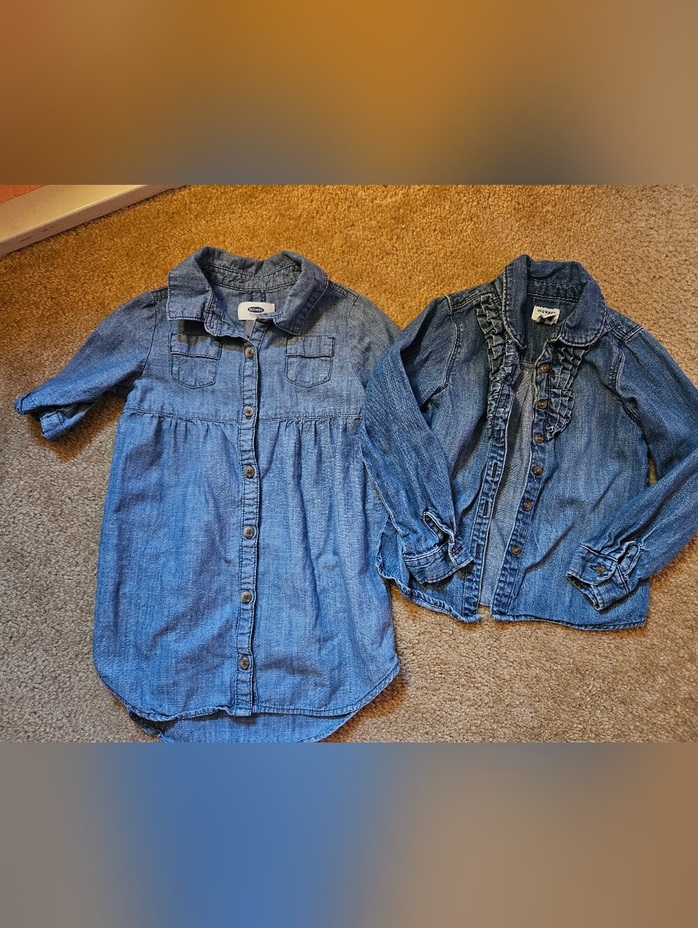 Denim Shirts & Dress 4t